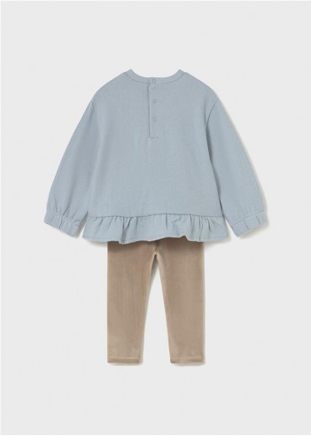 CONJUNTO LEGGING Y SUDADERA BEBÉ