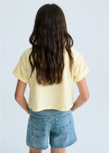 PANTALÓN CORTO VAQUERO CHICA 2