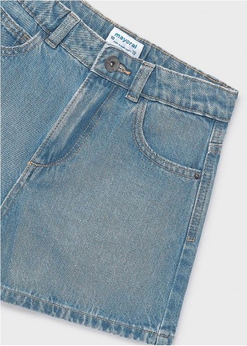 PANTALÓN CORTO VAQUERO CHICA