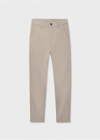 PANTALÓN LARGO CHINO BÁSICO CHICO