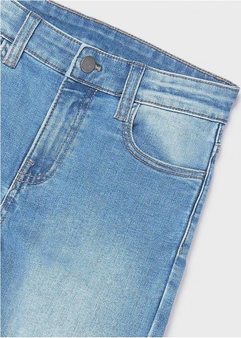 PANTALÓN VAQUERO SLIM FIT BÁSICO CHICO