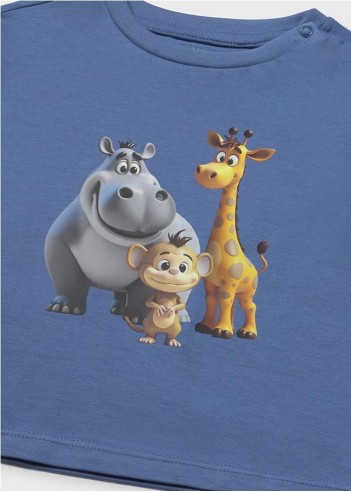 CAMISETA ANIMALITOS BEBÉ