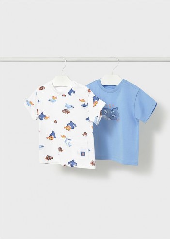 SET DOS CAMISETAS BEBÉ