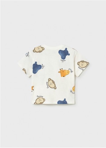 CAMISETA M/C ESTAMPADA